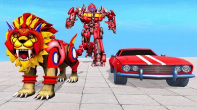 狮子变形机器人3d变身战斗游戏安卓版3