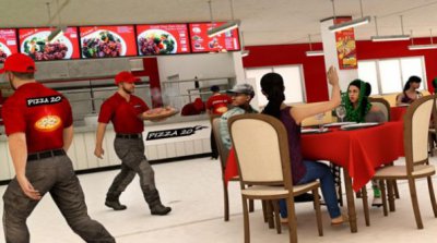 披萨送货员模拟外卖配送游戏汉化版2