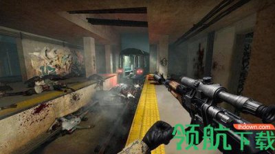 死城僵尸入侵横版射击游戏官方版1