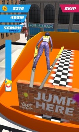 跳台滑雪模拟游戏最新版3