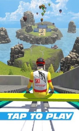 跳台滑雪模拟游戏最新版2