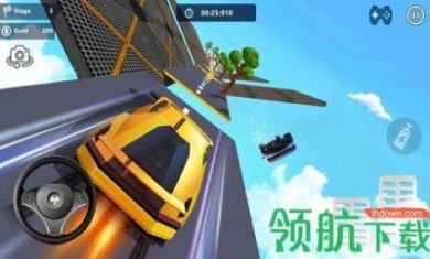 汽车爬山特技手机游戏汉化版2