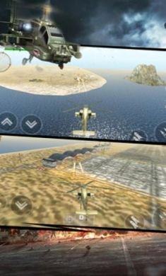 模拟战斗直升机3D手机手机游戏4