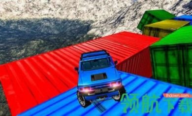 巨型汽车特技赛车手机游戏破解版3
