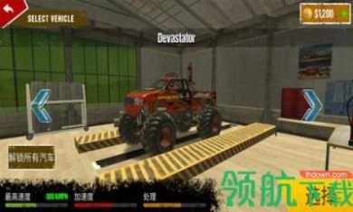 越野怪物赛车手机游戏汉化版2