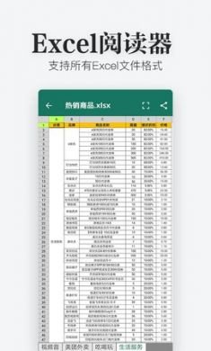 秦网excel查看器app免2