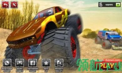 刺激越野怪物卡手机游戏破解版2
