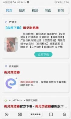 雨见浏览器旧版2
