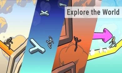 空中跳跃跑酷破解版3