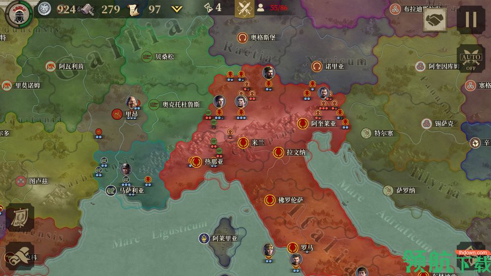 大征服者罗马战争游戏免费版1