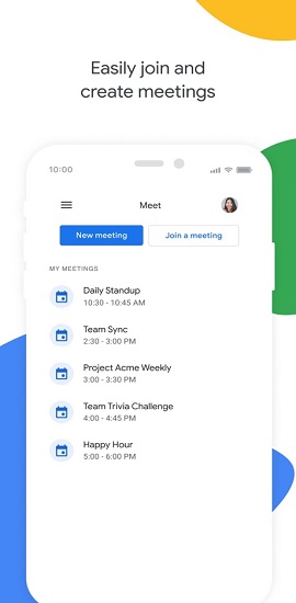 Google Meet视频会议软件手机版4