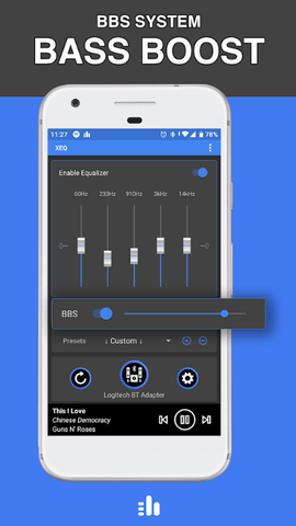 均衡器低音增强器(XEQ)app免费版4