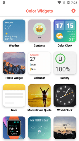 Color Widgets小组件app最新版3