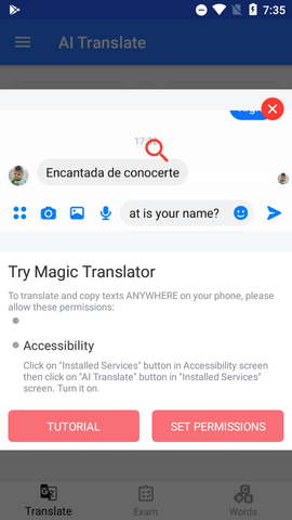 AI Translate屏幕照片实时翻译app破解版2